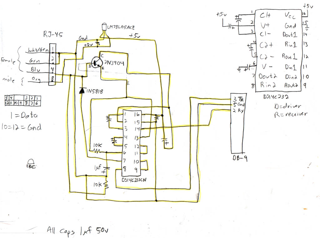 1G DSM Datalogger Schematic