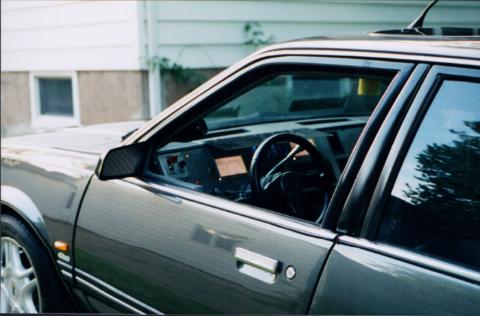 Looking through the Driver's window